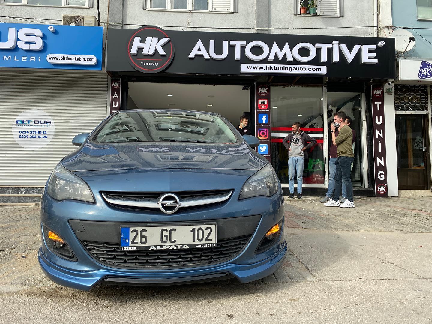 OPEL ASTRA J ÖN TAMPON EKİ (makyajlı)